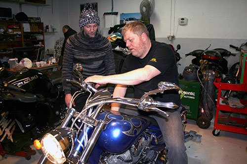 AMJ Motorcycle repair shop